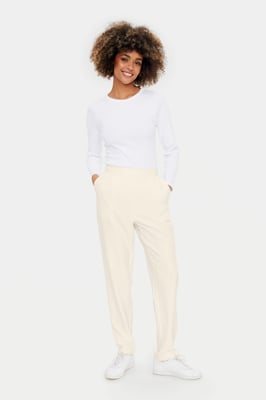 Casual broek Classic fit white