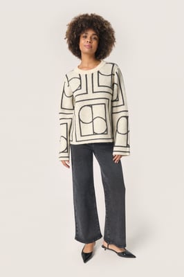 Pullover Regular fit white