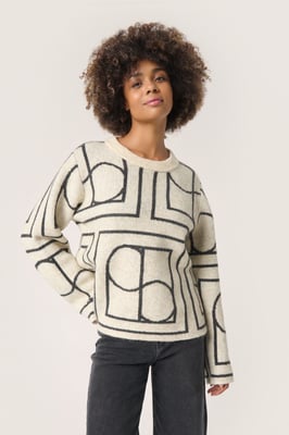 Pullover Regular fit white