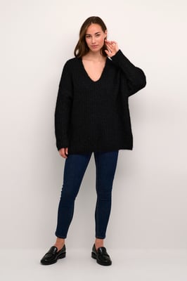 Pullover Oversize fit black