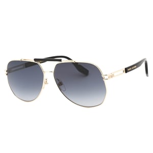 Marc Jacobs Donkergrijze Sf Lens Gouden Zonnebril Heren