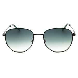 Hugo Boss Groene Zonnebril Met Matte Zwarte Montuur En Lenzen