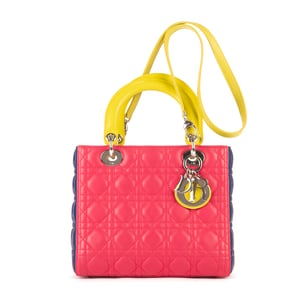 Medium Lady Dior Zip Medium Schoudertas