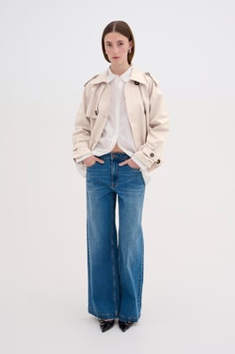 Jas Loose fit cream