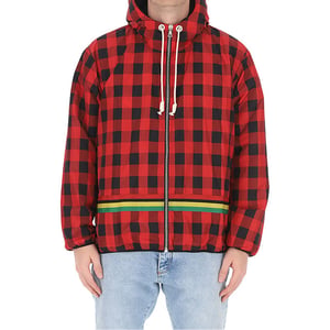 Palm Angels geruit windjack