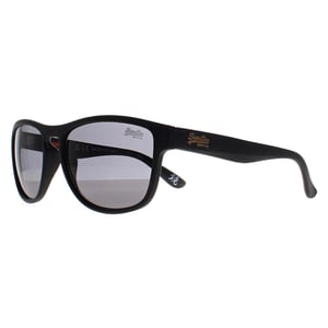 Superdry Rockstar 104B matzwarte smoke zonnebril