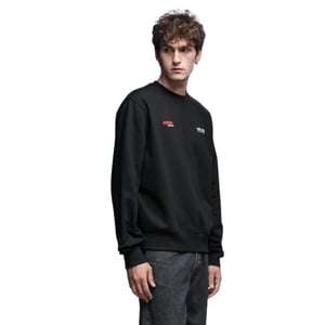 Amiri Drum Machine Zwarte Crewneck Trui