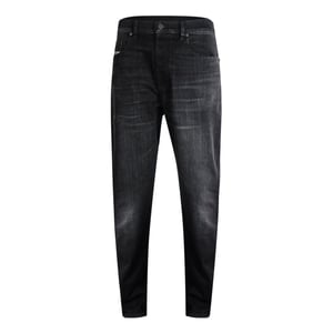 Diesel 1979 Sleeker Zwarte Vervaagde Denim Broek