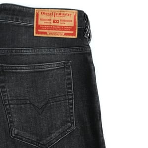 Diesel D-yennox Vervaagde Zwarte Denim Broek