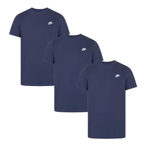 3-pack Nike Sportswear Club T-shirts voor Heren in Marineblauw