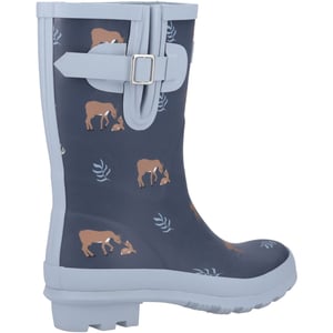 Cotswold Woodland Mid Rubberen Dameslaarzen Met De Print Van Een Hertenpatroon