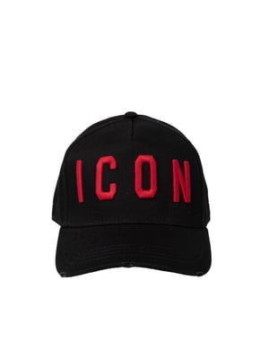 Dsquared2 Baseball pet ICON Mannen zwart
