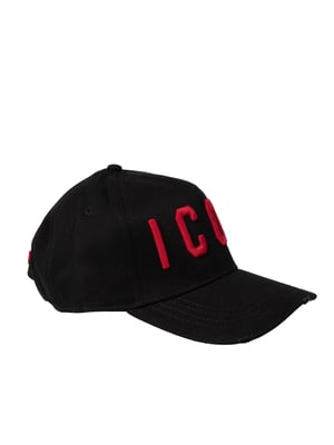Dsquared2 Baseball pet ICON Mannen zwart