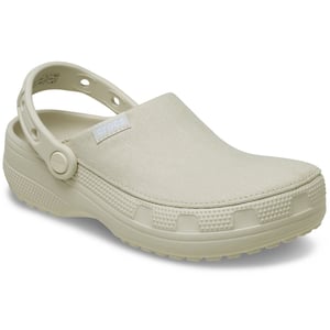 Crocs Classic Crafted Katoenen Stucco Klompen