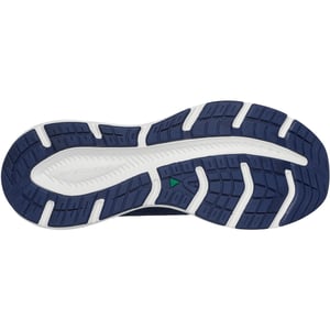 Skechers Edgeride Textiel Heren Navy/Oranje Sneakers