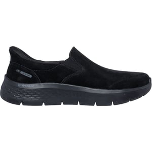 Skechers Go Walk Flex Suède Dames Zwarte Sneakers