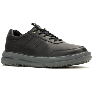 Hush Puppies Baylor Leren Herenschoen Zwart