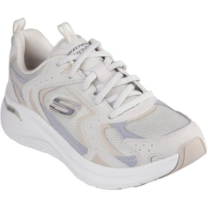 Skechers Arch Fit 2.0 Vintage Luxe Leren Dames Natuurlijke Sneakers