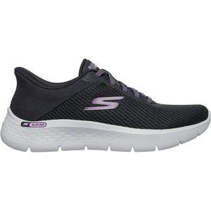 Skechers Go Walk Flex Textiel Dames Zwarte Sneakers