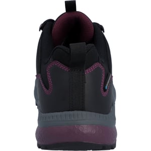 Hi-Tec Stealth Low Womens Polyester Dames Zwarte/paarse Wandelschoenen