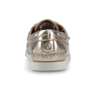 Sperry Authentic 2 Eye Dames Gouden Bootschoenen Van Leer