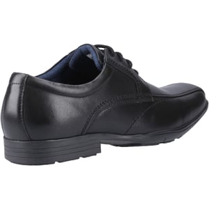 Pod Angus Leren Herenschoenen Met Zwarte Veters.