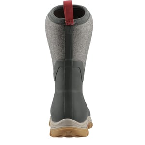 Muck Boots Arctic Sport II Mid Rubberen Dames Olijf/herringbone Winterlaarzen Tot Halverwege De Kuit