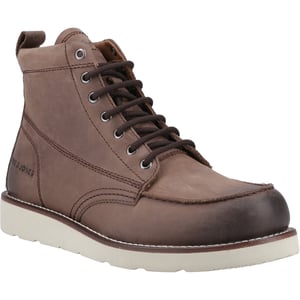 Jack & Jones Toronto Leren Heren Bruine Enkellaarzen Met Stenen