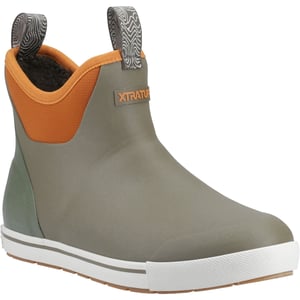 Xtratuf Enkellaars Camp Rubber Heren Olijfgroene Wellingtonboots