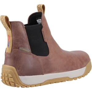 Xtratuf Enkel Deck Boot Leer Heren Bruine Wellington Boots