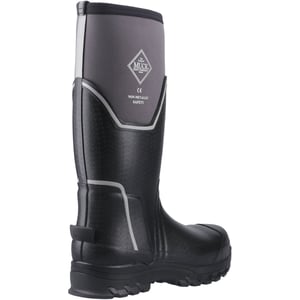 Muck Boots Grit S5 Rubberen Heren Regenlaarzen Zwart/grijs