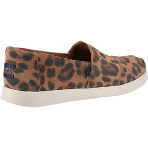TOMS Alpargata Plus Leren Espadrilles Voor Dames In Bruine Suiker Kleur