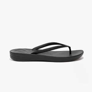 Fitflop Iqushion Dames Slippers Alle Zwart