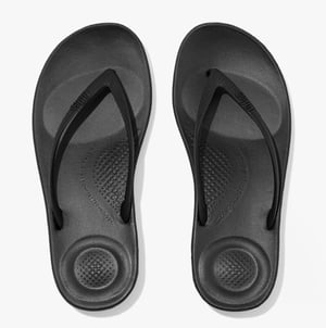 Fitflop Iqushion Dames Slippers Alle Zwart