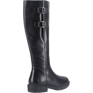 Hush Puppies Tallulah Leren Zwarte Dameslaarzen