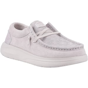 HEYDUDE Wendy COMF Suède Dames Lilac Mocassins Schoenen