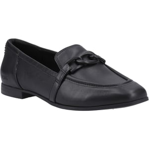 TOMS Lynette Leren Dames Zwarte Instappers