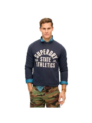 Superdry heren sweatshirt met essentiële sportkleding