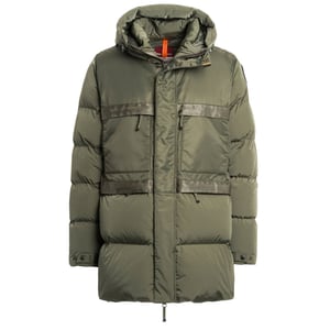 Parajumpers Venture Tijmgroen Lang Capuchon Donsjack