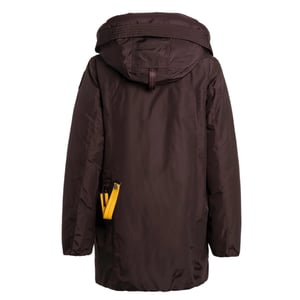 Parajumpers Maud Obsidian Donkerbruin Lang Donsjack