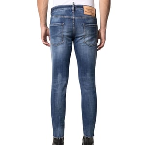 Dsquared2 Cool Guy Cropped Blauwe Denim Broek