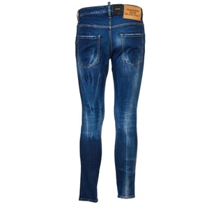 Dsquared2 Skater Jean Marineblauwe Denim Broek