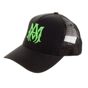 Amiri Ma Logo Zwarte Truckerpet