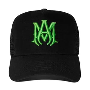 Amiri Ma Logo Zwarte Truckerpet