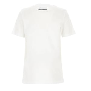 Dsquared2 Dsq2 95 Caten Logo Wit T-shirt