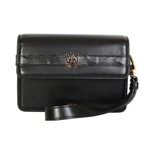 Amiri Calf "ma" Kleine Clutch Zwarte Tas