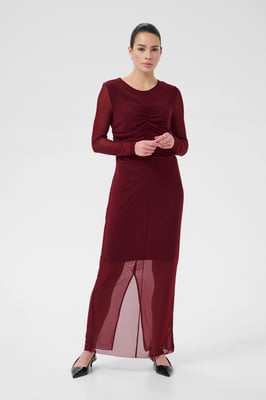 Jurk KAchai Slim fit bordo