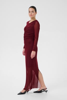 Jurk KAchai Slim fit bordo