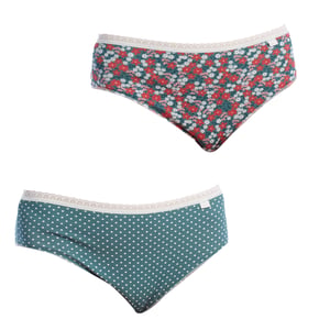 2-pack Brislip Coquettes katoenen slips 1032361 voor dames