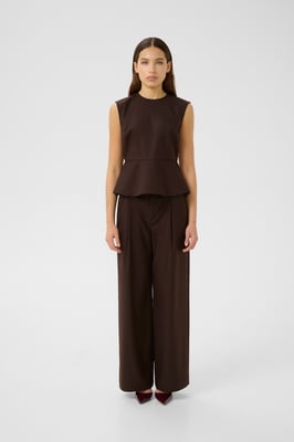 Mouwloos shirt GZpaula Tight fit beige